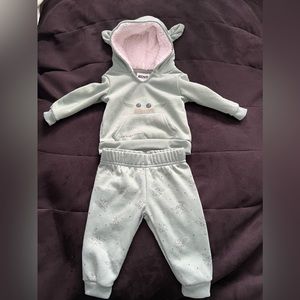 Infant Star Wars Baby Yoda Sweatsuit